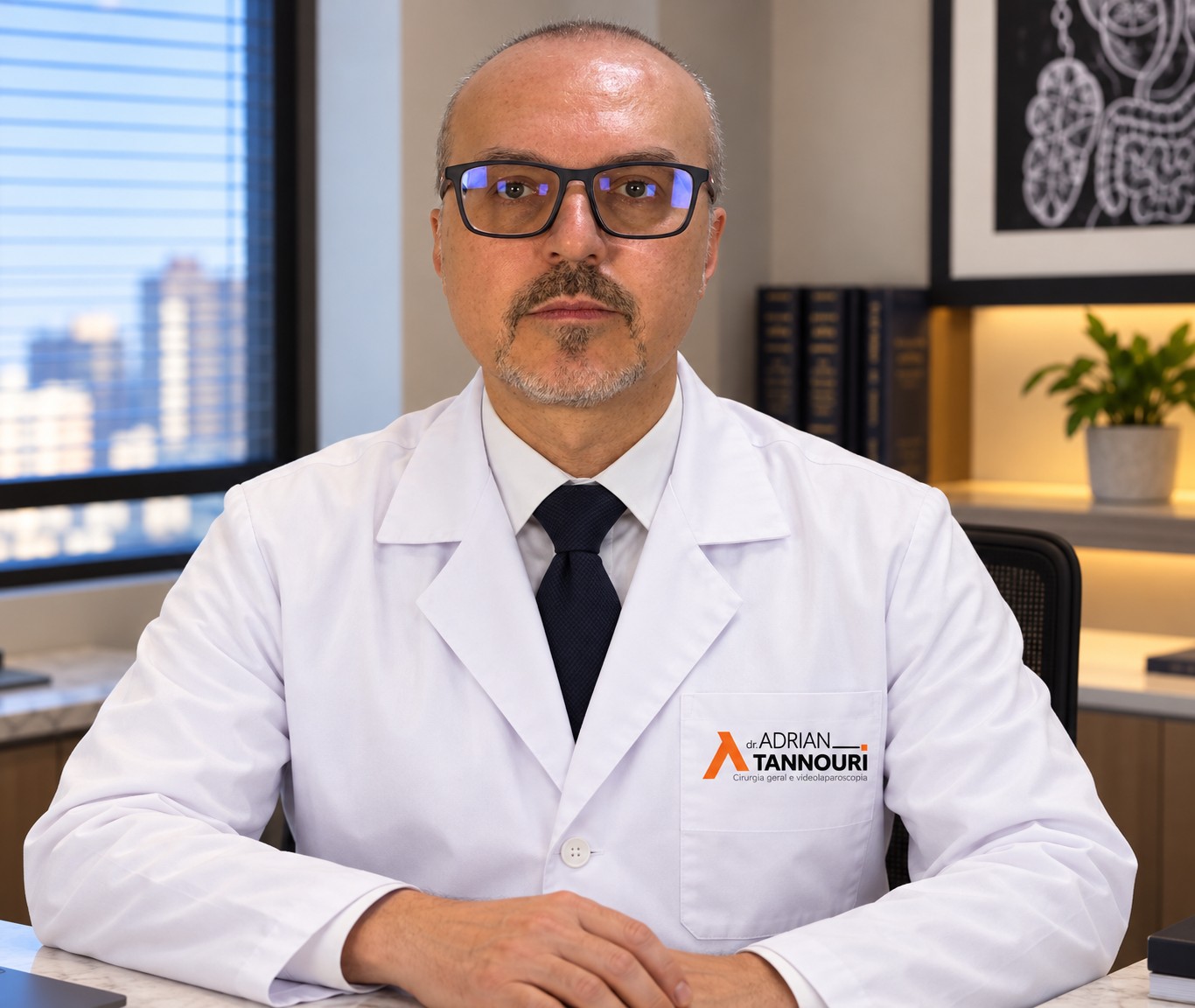 Dr. Adrian Tannouri, cirurgião geral e videolaparoscópico